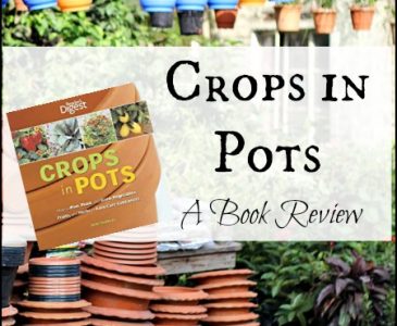 Crops in Pots l Grow food anywhere l A book review l Homestead lady.com