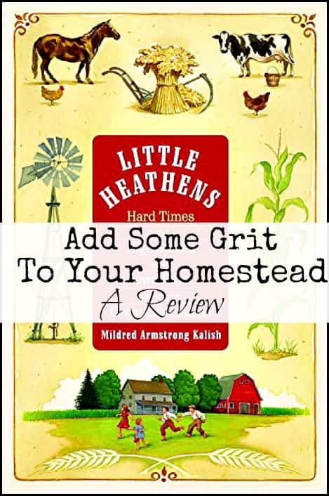 Add some grit to your homestead l Read Little Heathens l Homestead Lady (.com)