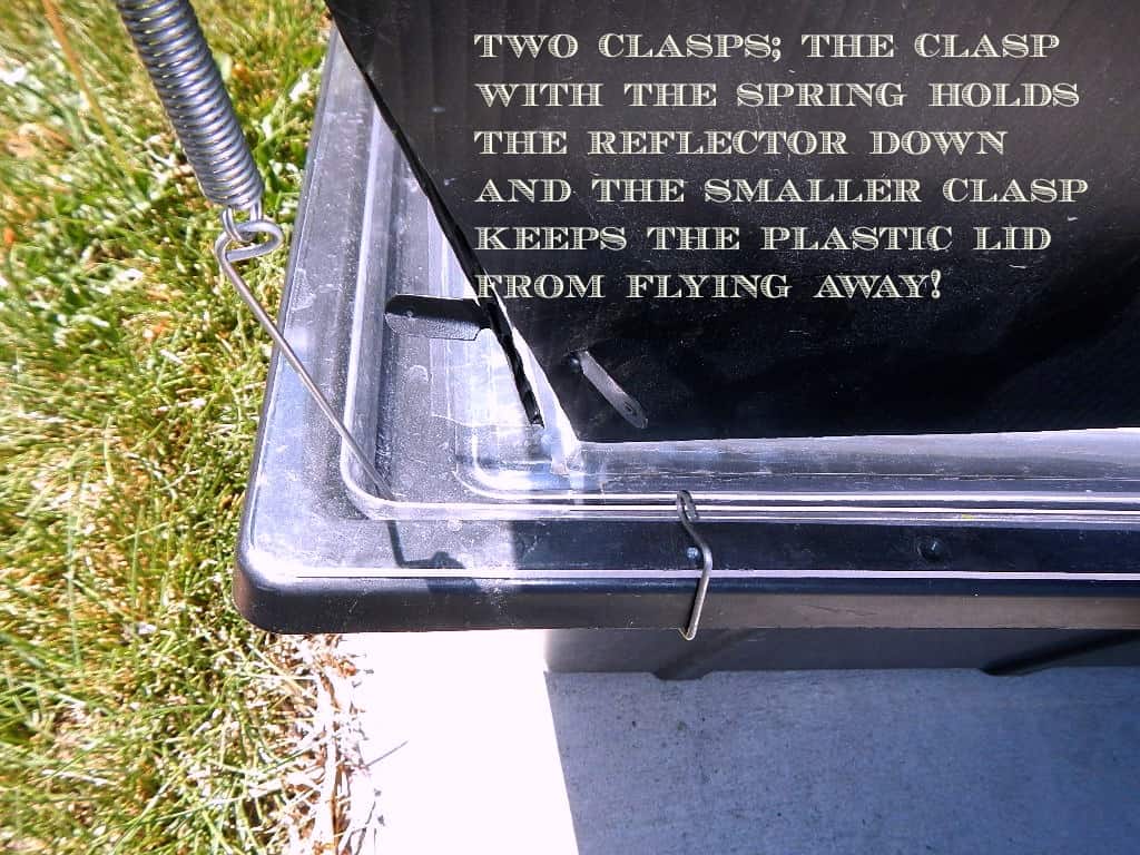 Off Grid Cooking SOS Solar Oven componenets www.homesteadlady.com