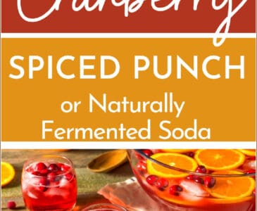 cranberries and orange slices on a table