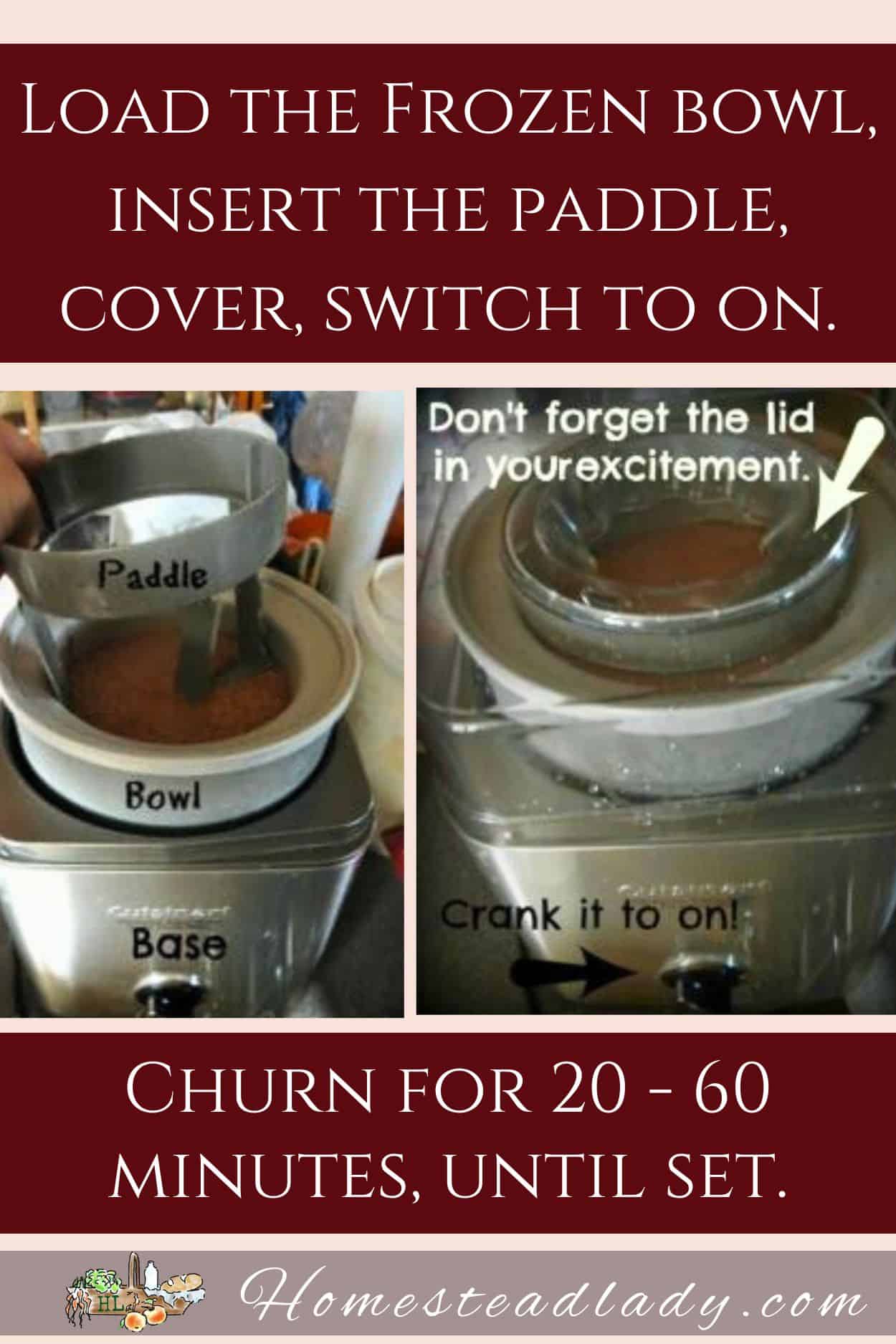 tabletop ice cream maker for making homemade ice cream