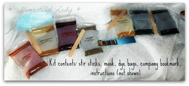 Natural Dye Kit Fun For Homeschool - www.homesteadlady.com