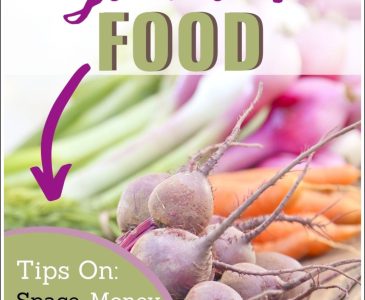 home grown vegetables
