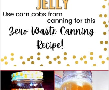 jar of corn jelly on a table