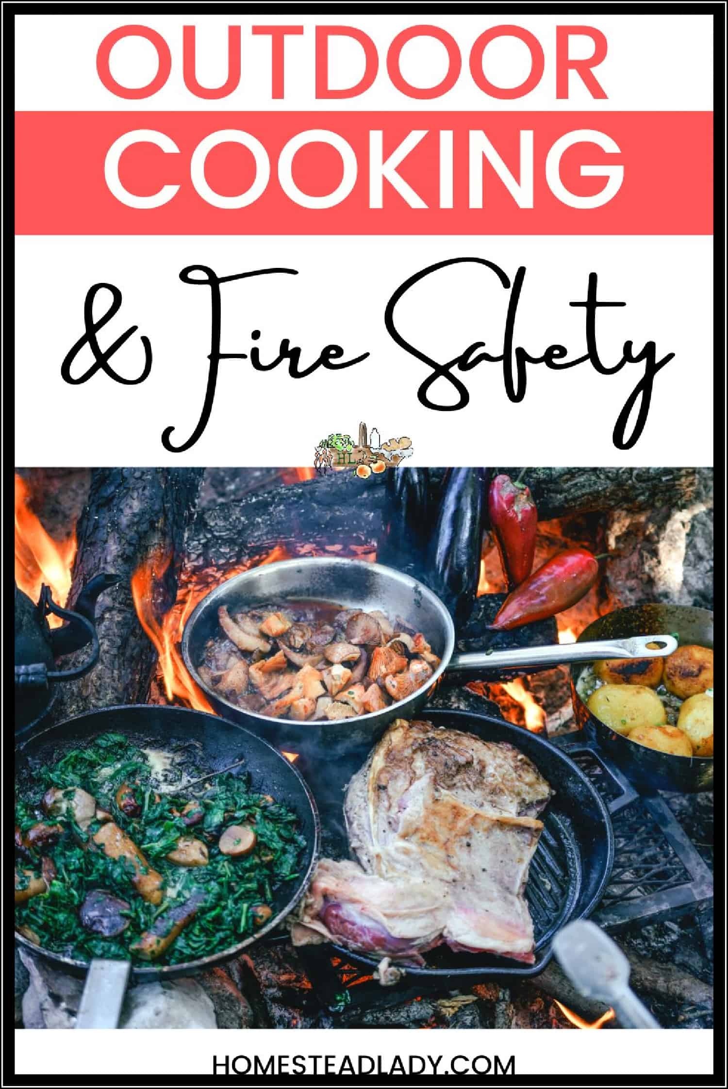 food in a pan cooked over a fire