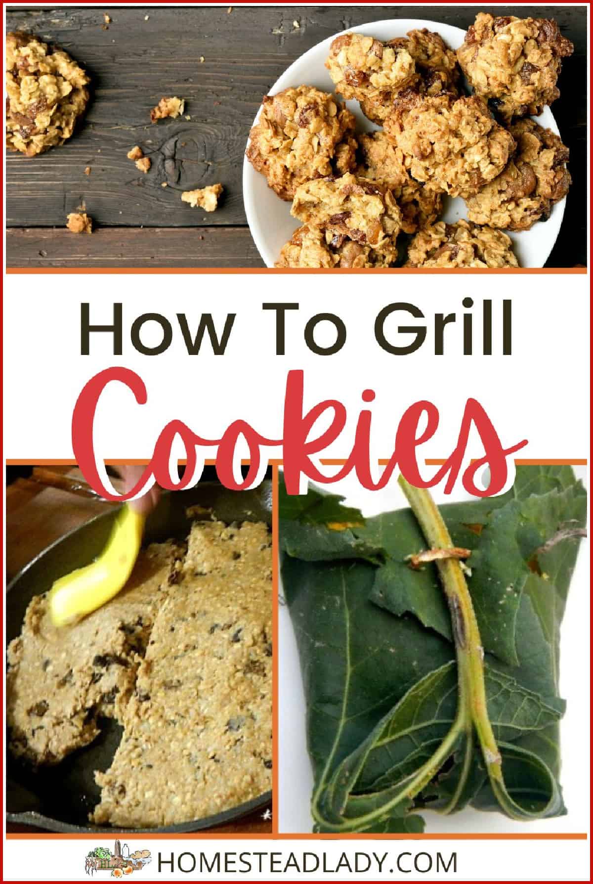 cookies on a plate, cookie pie in cast iron pan, leaf wrapped cookie dough