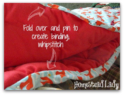 Christmas Quilts l A service project for kids by kids l Homestead Lady (.com)