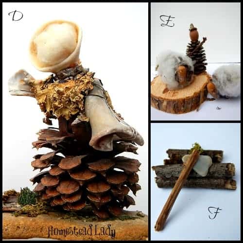 Make Your Own Nativity Sets l Details of the grown up version l Homestead Lady (.com)