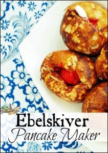 Ebelskiver Pancake Maker l Celebrate Pancake Day with Danish Ebelskiver Pancakes l Homestead Lady.com