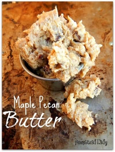 Tropical Baked Oatmeal l Maple Pecan Butter l Homestead Lady (.com)
