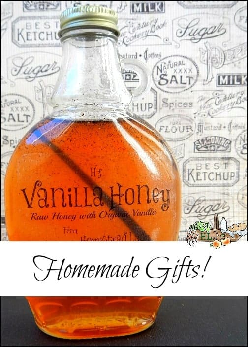 vanilla honey in a bottle