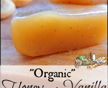 honey caramels on table