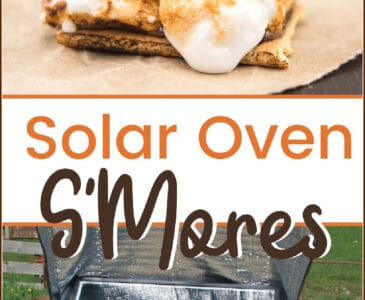smores and a solar oven