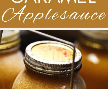 caramel applesauce in water bath canner