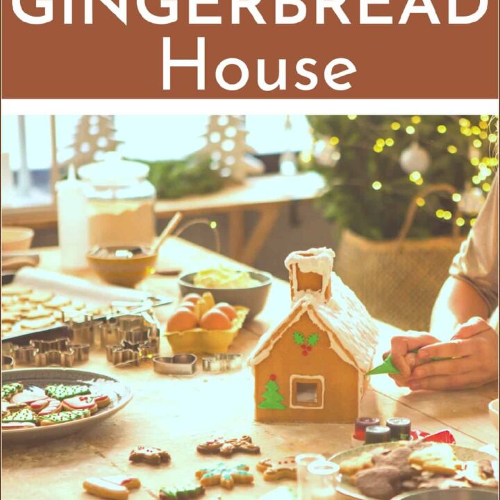 Homemade Healthy Gingerbread House