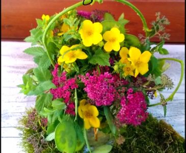 Flowers in a vase
