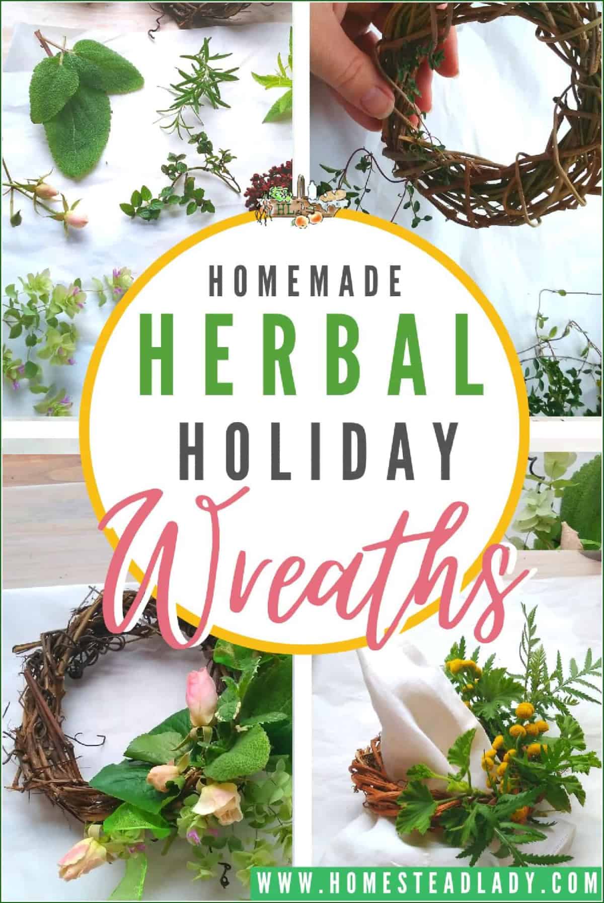 wreaths with herbs