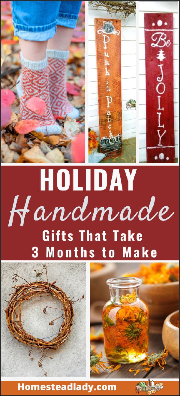 decorative graphic; collection of homemade craft items