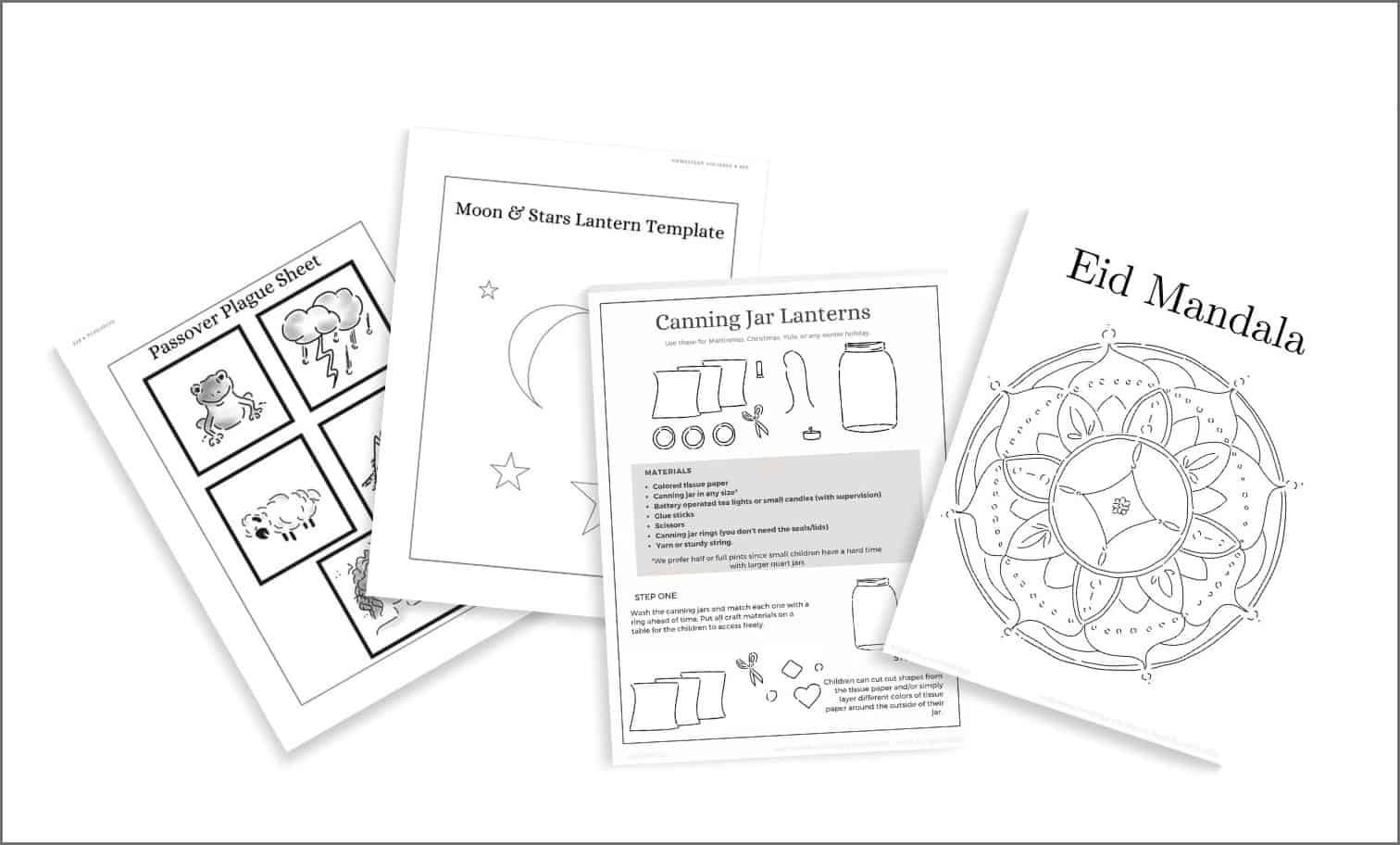 printables from Homestead Holidays