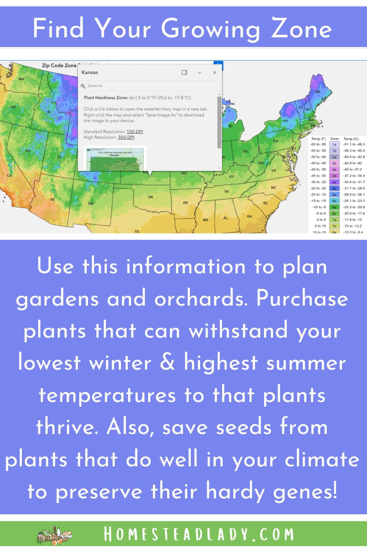 usda planting zone map