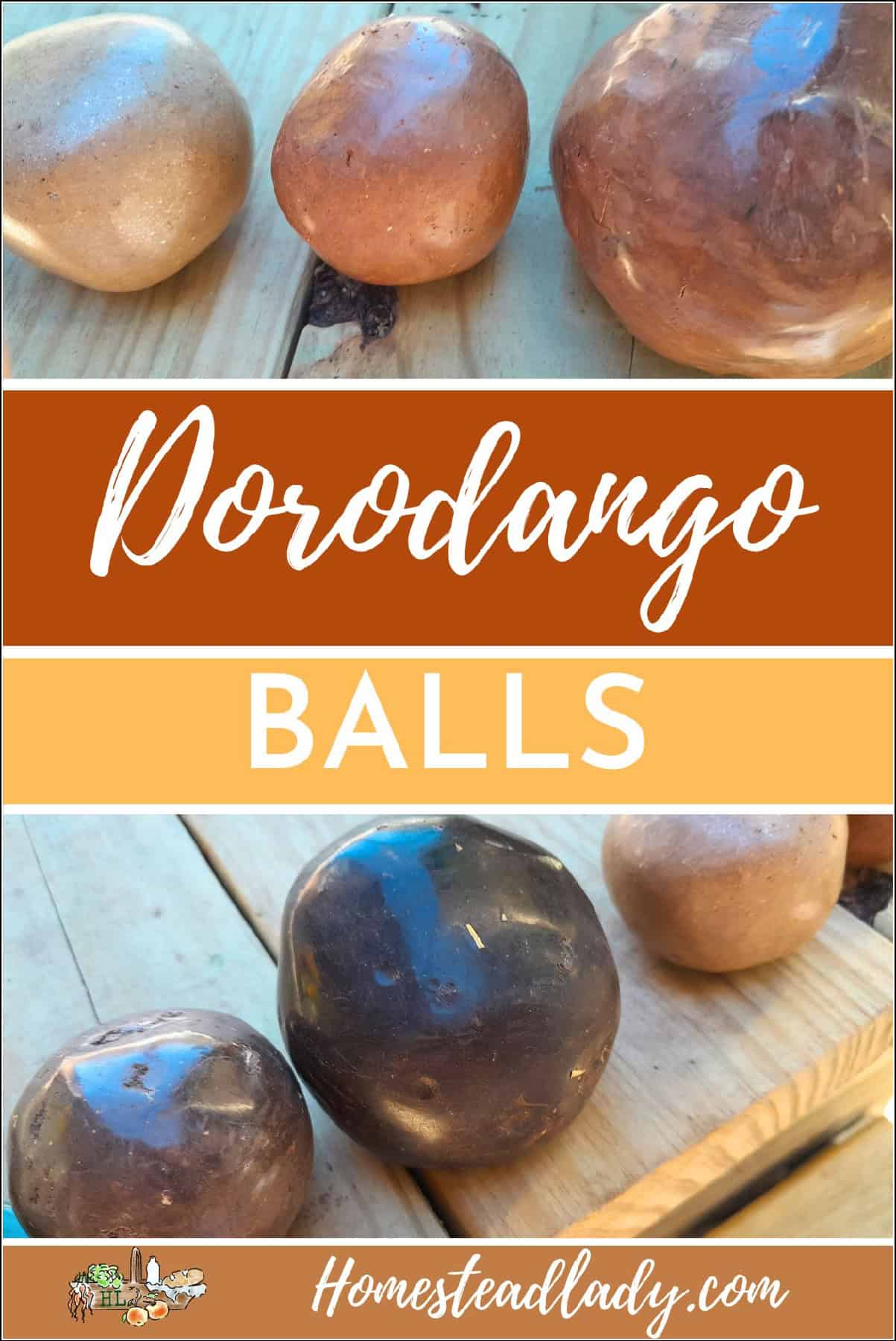 finished dorodango balls on a table