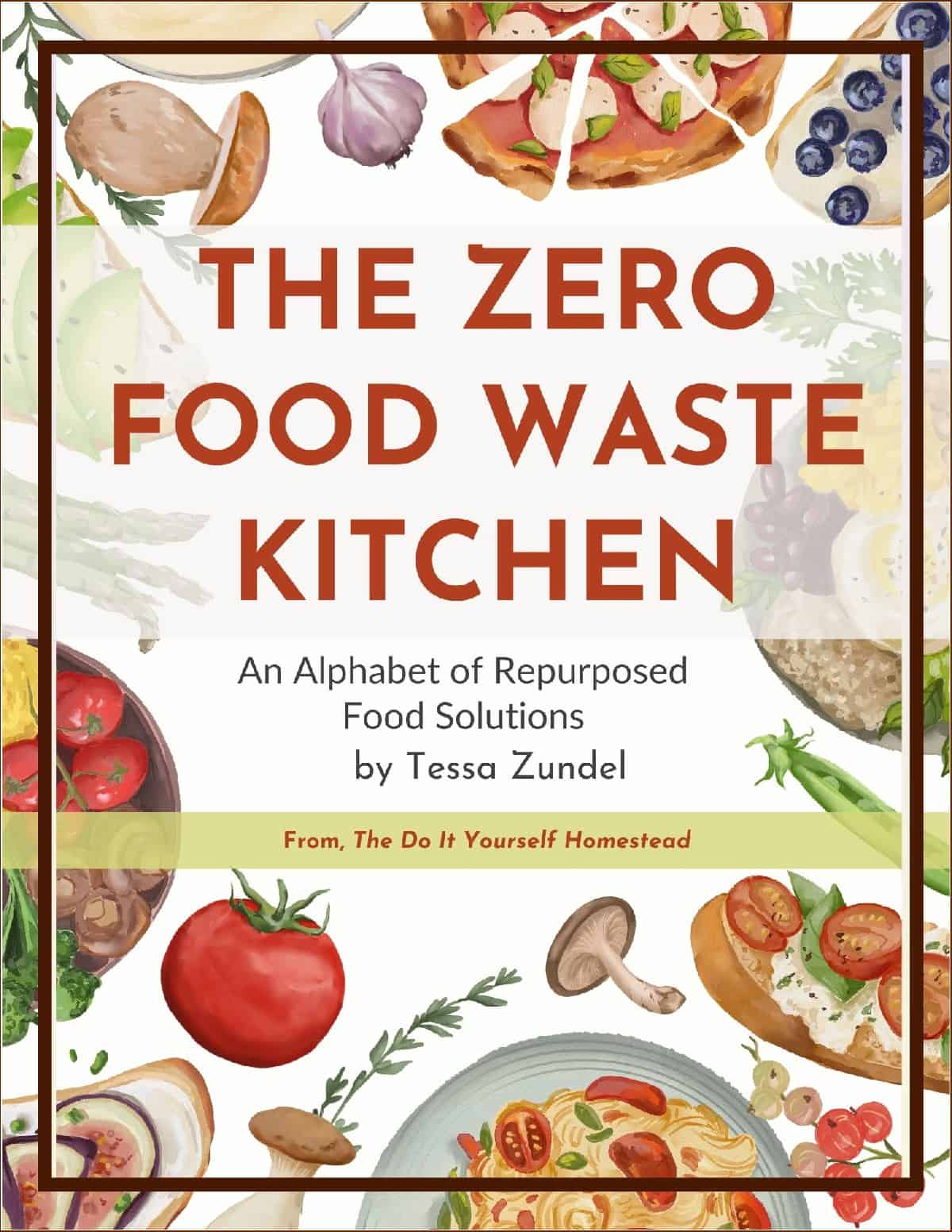 The Zero Food Waste Kitchen Ebooklet Cover