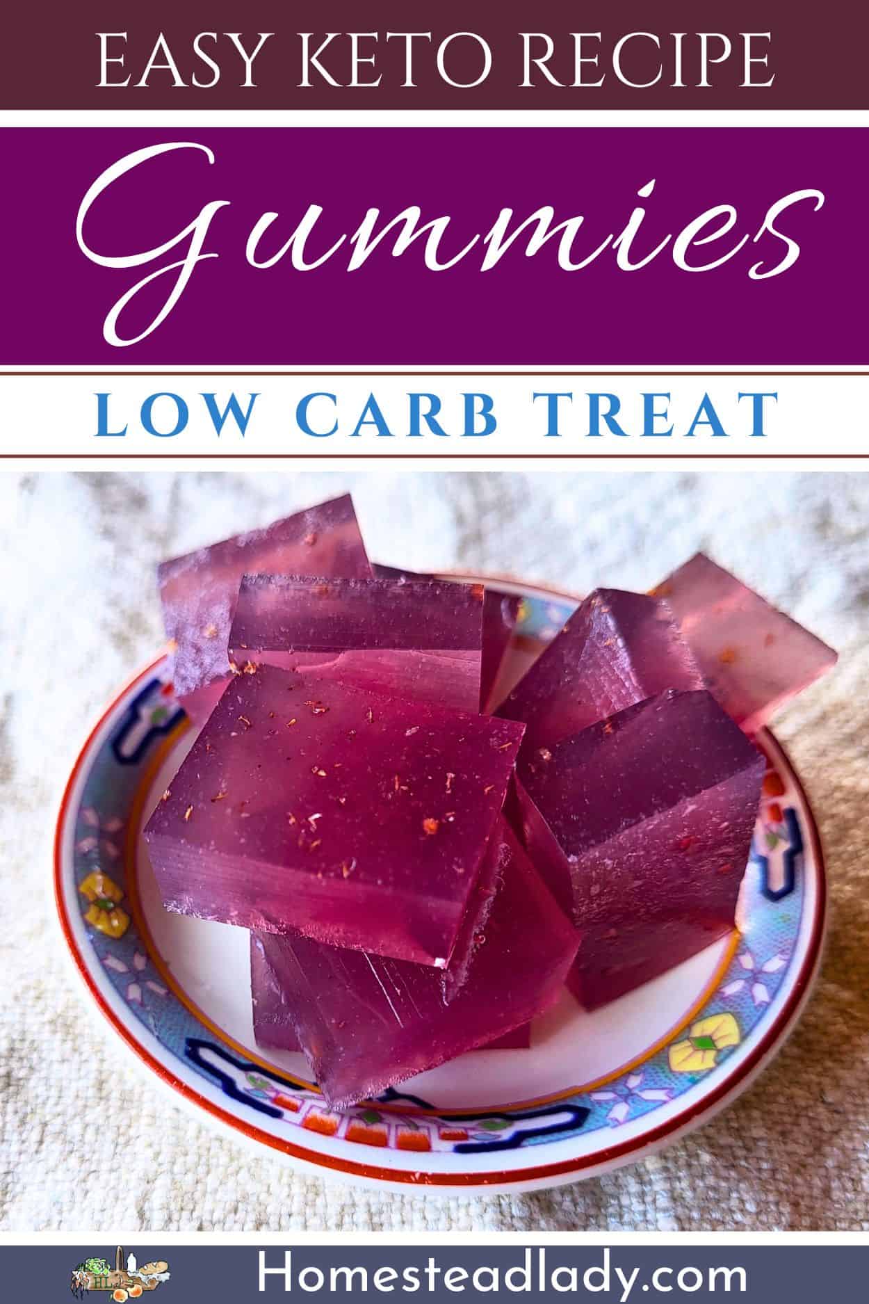 keto gummies in a small dish